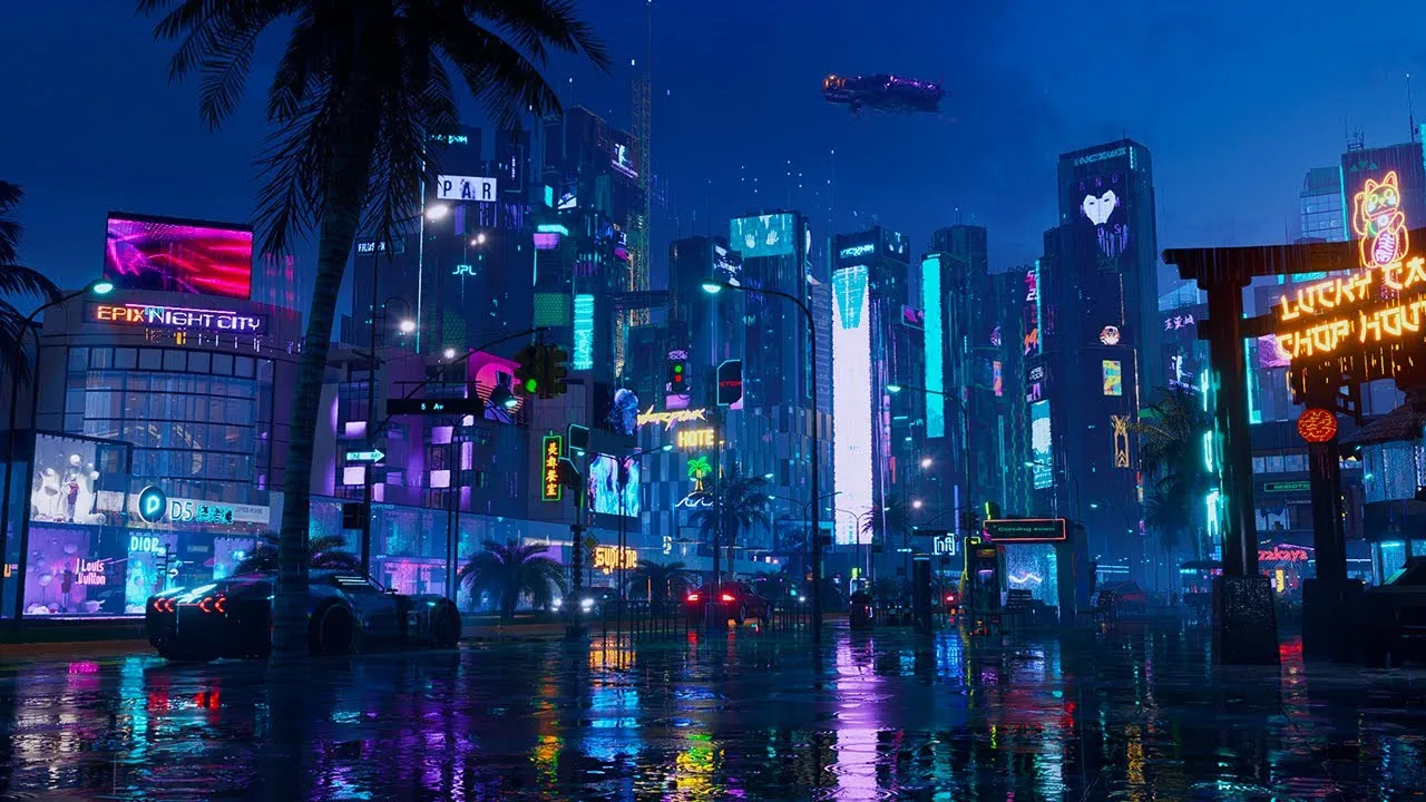 918博天堂 赛博不夜城全景 - 浮世绘娱乐城